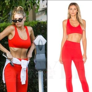 TLA Morgan Stewart Electric Red Leggings!